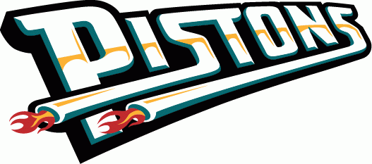 Detroit Pistons 1996-2001 Wordmark Logo t shirts DIY iron ons